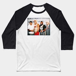 Muhammad Ali, Hulk-Hogan, Mr T, and Ric Flair! Baseball T-Shirt